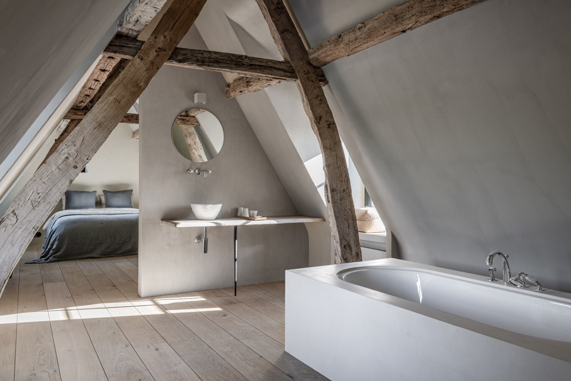 Bohemian badkamer: wabi sabi invloeden-0