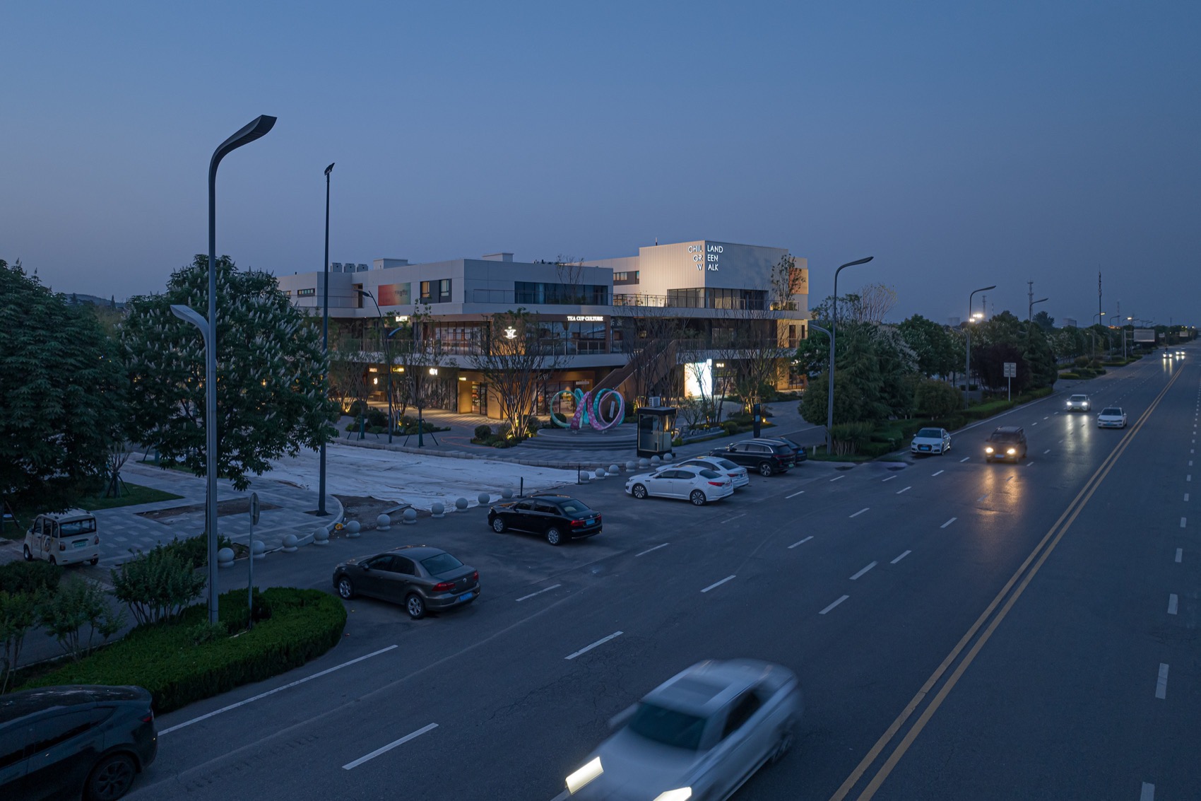 西安万科理想城北区小镇中心·池岛丨中国西安丨成都九十建筑设计有限公司-115