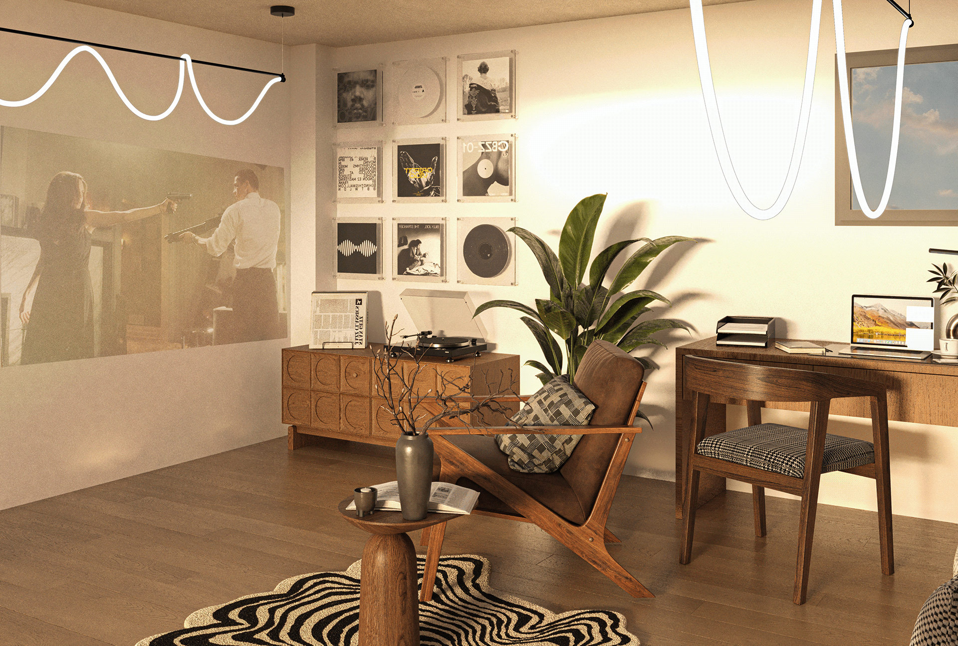 Kasakh私人住宅室内设计丨与“SHOGH  Q”建筑工作室合作-19