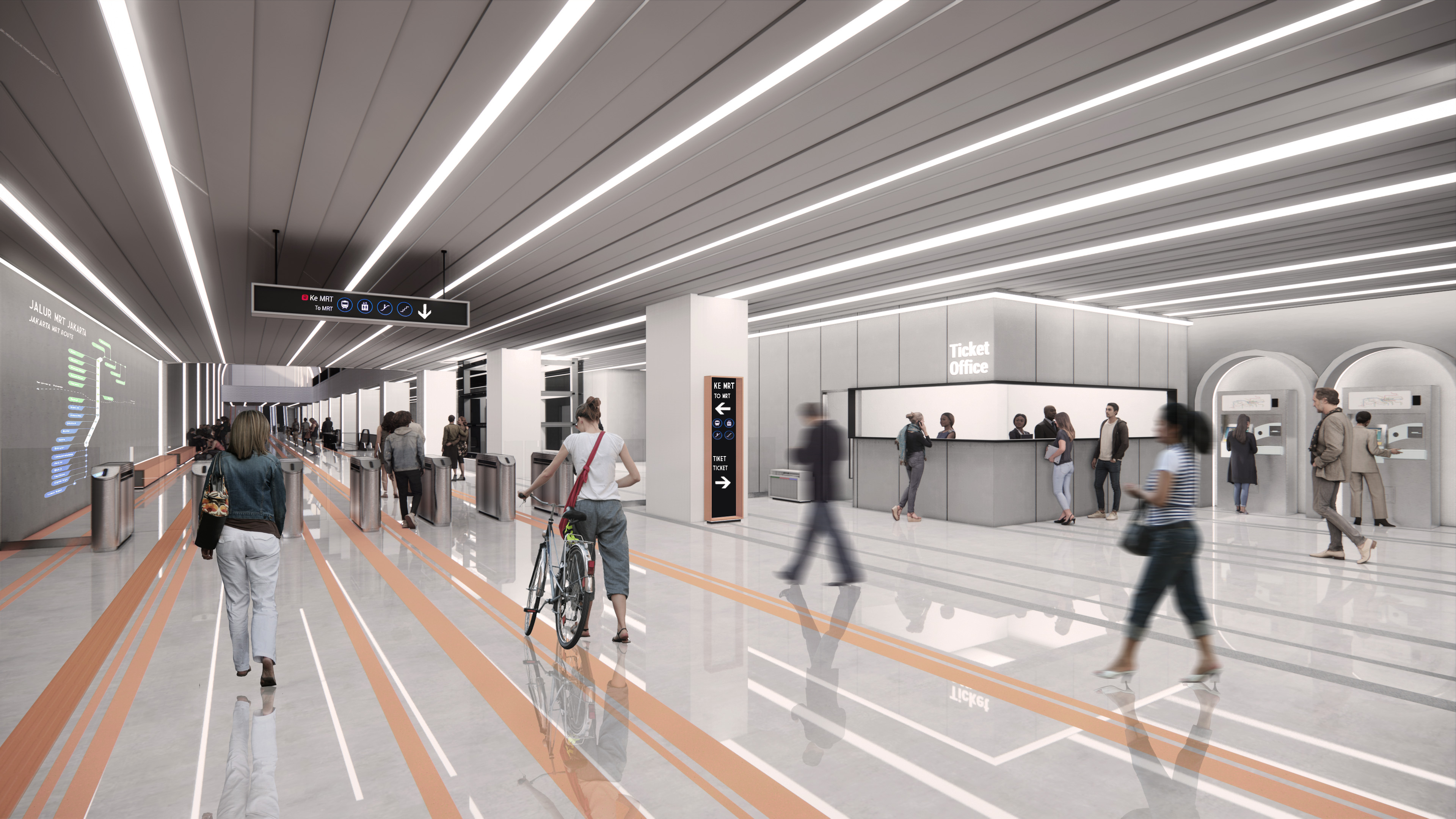 雅加达市地铁车站丨印度尼西亚雅加达丨LABO. Architecture & Design-14