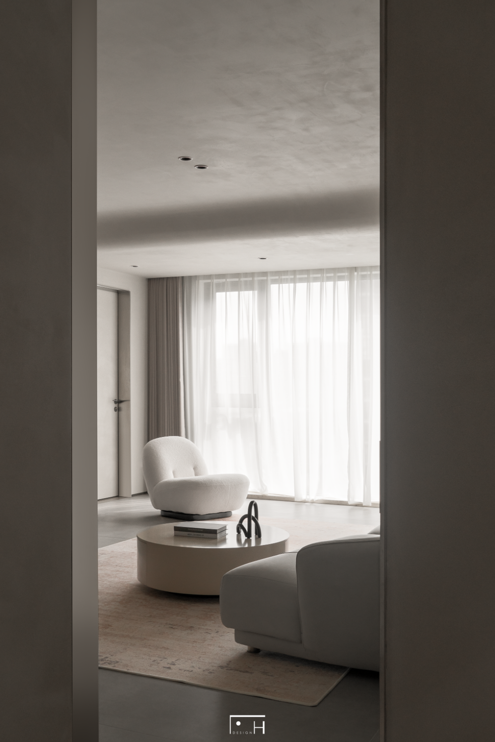 浙江诸暨城市之星极简之家丨中国浙江丨栗禾设计-12