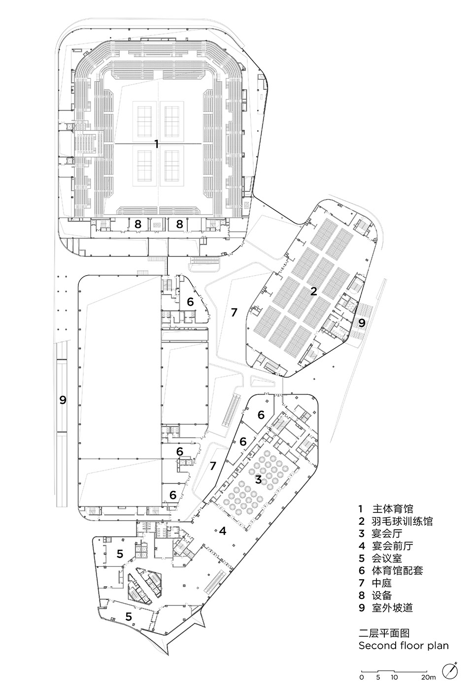 新昌小球中心丨中国绍兴丨line+建筑事务所,华汇工程设计集团股份有限公司-186