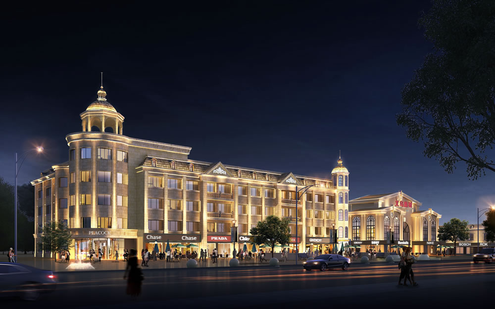 二连浩特前进路建筑物改造设计工程-13