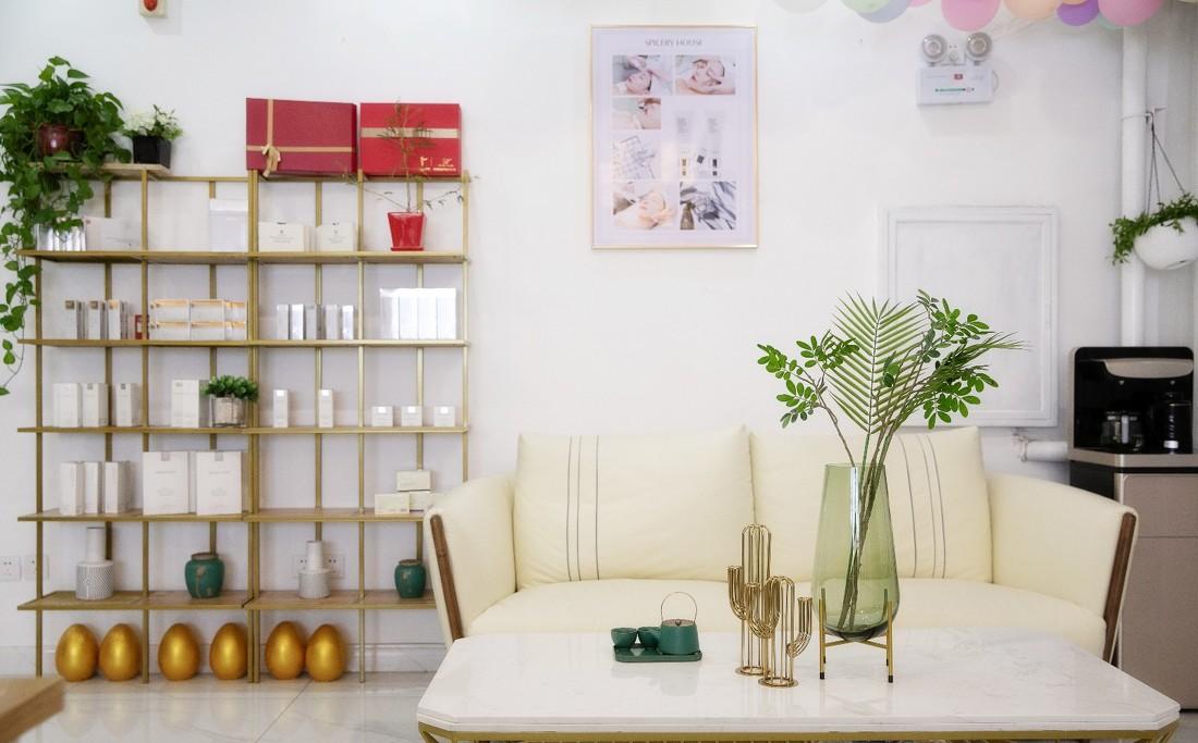 庆设计实景|| 皮肤管理中心 打造精致美肤空间-3