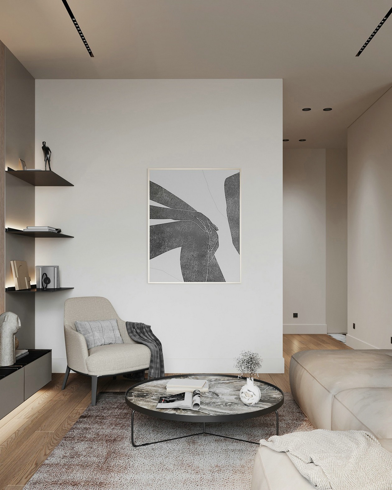 俄罗斯 130㎡住宅设计-1