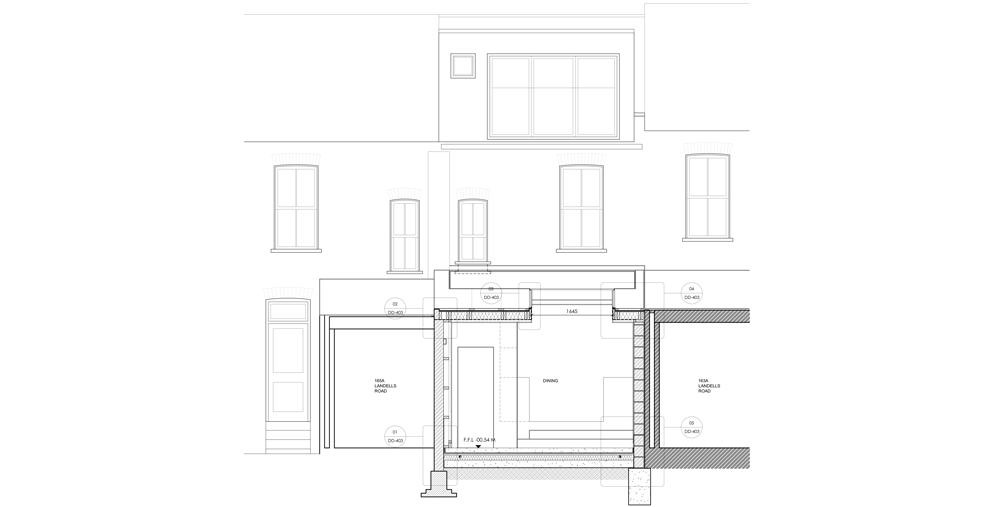 伦敦兰德尔斯路房屋扩建-37