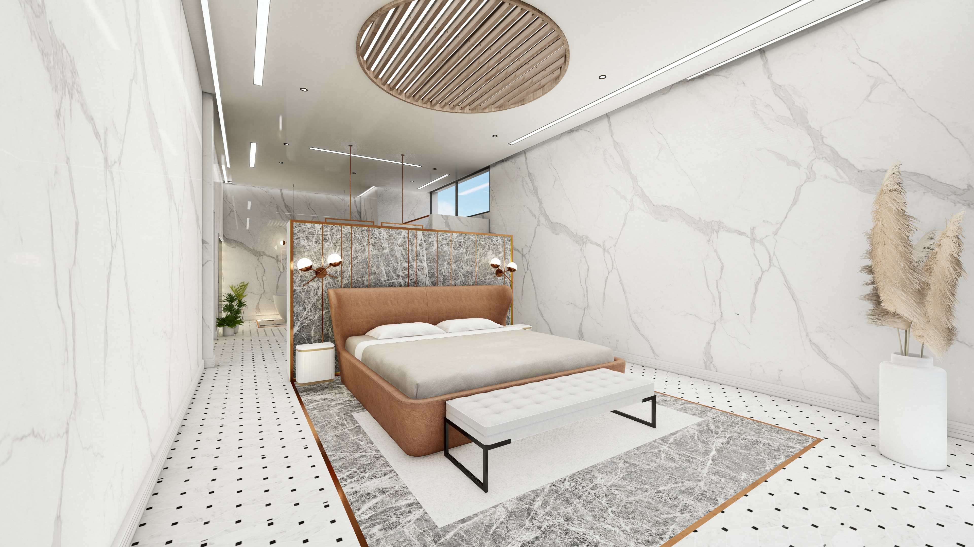 VillaRose 圆形书架设计-22