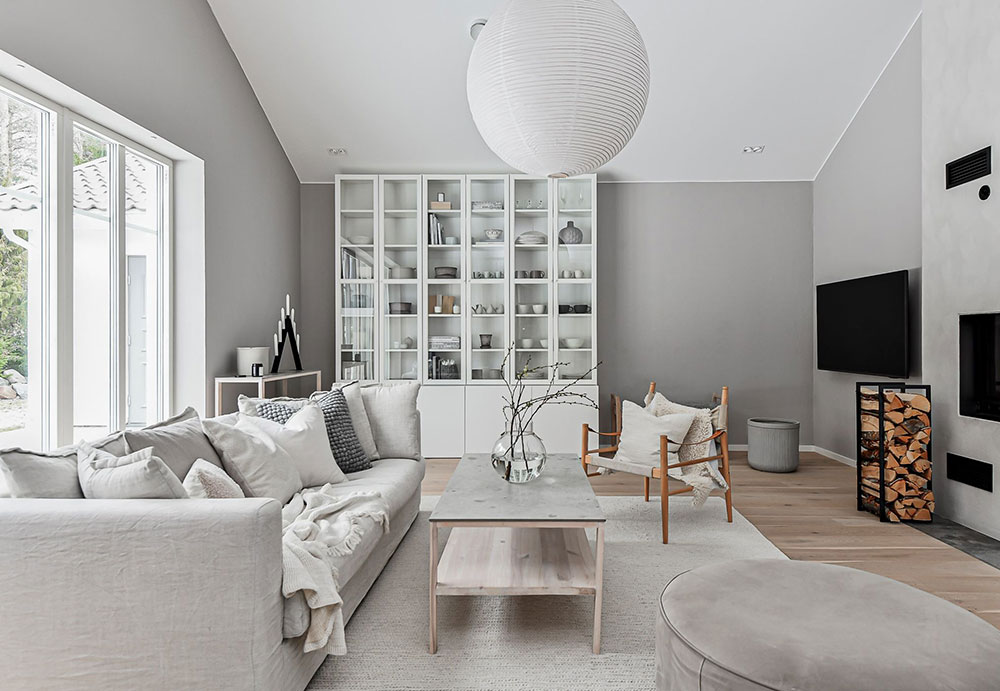 斯堪的纳维亚风格宽敞乡村别墅-1