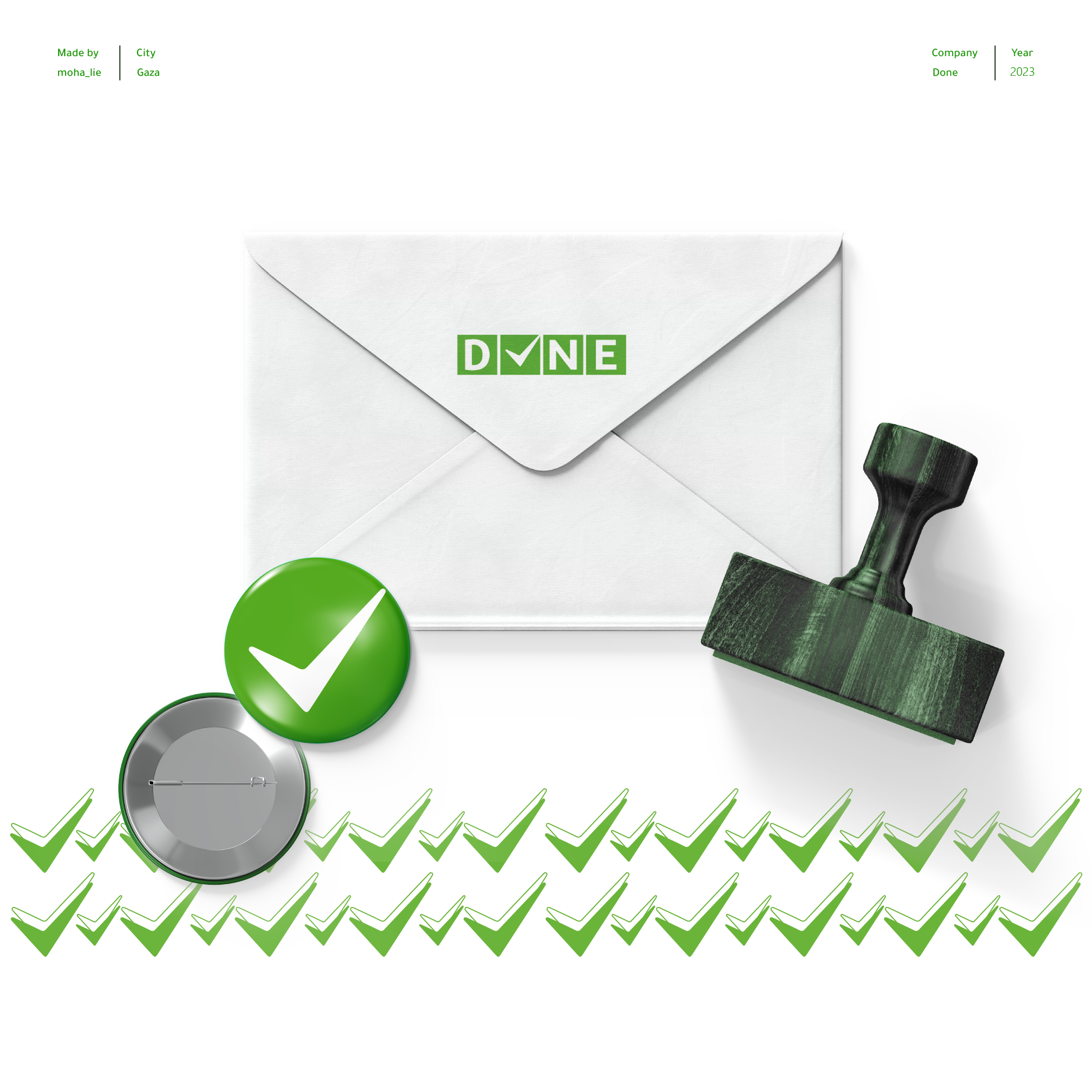 تطبيقات على العلامة التجارية Brand applications-4