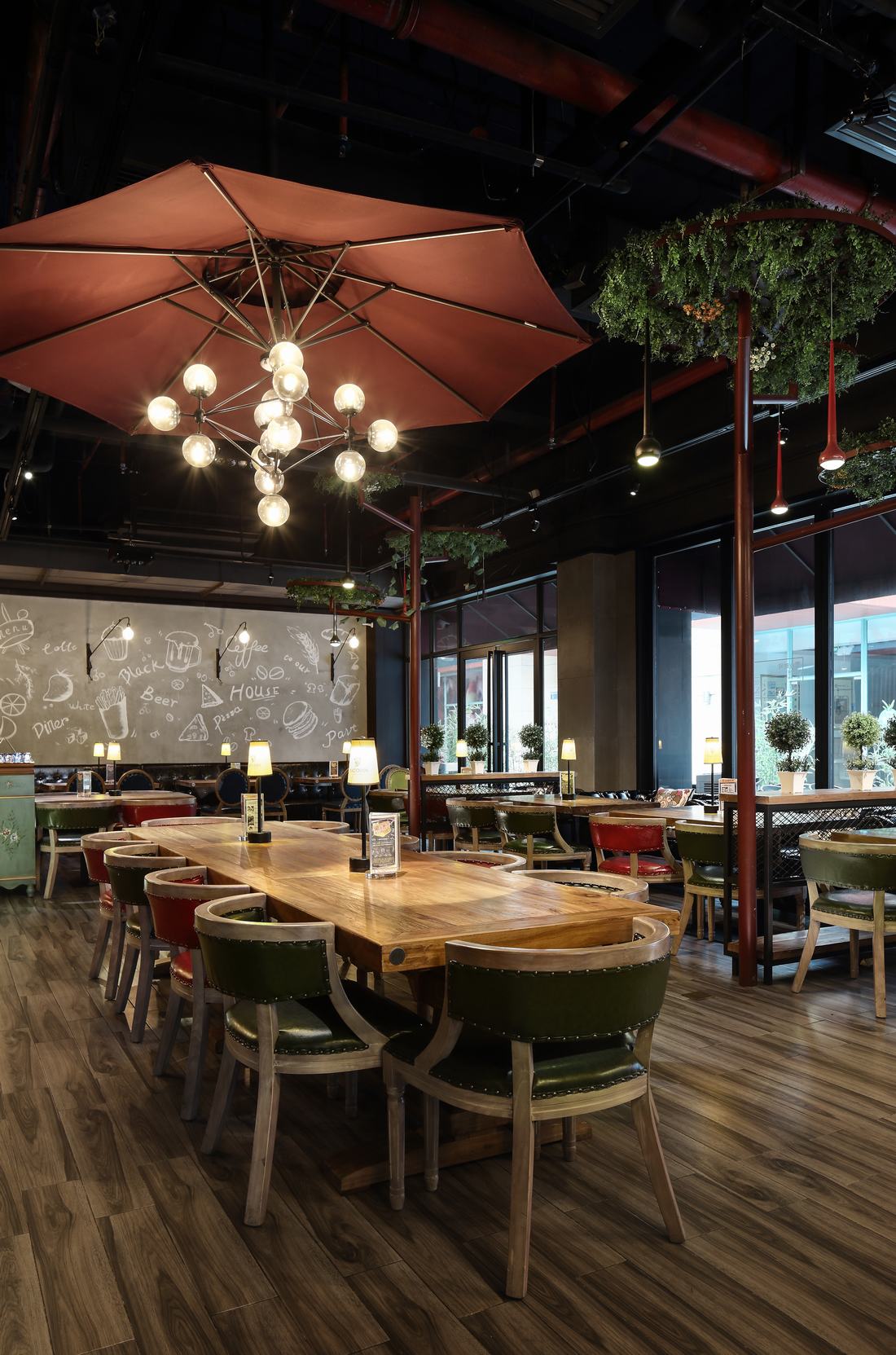 南京威实空间设计“怀旧--摩登”餐厅酒吧-9