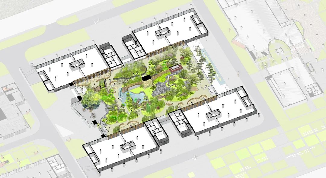 沈阳白沙岛金融小镇社区中心丨中国沈阳丨URBANUS都市实践-17