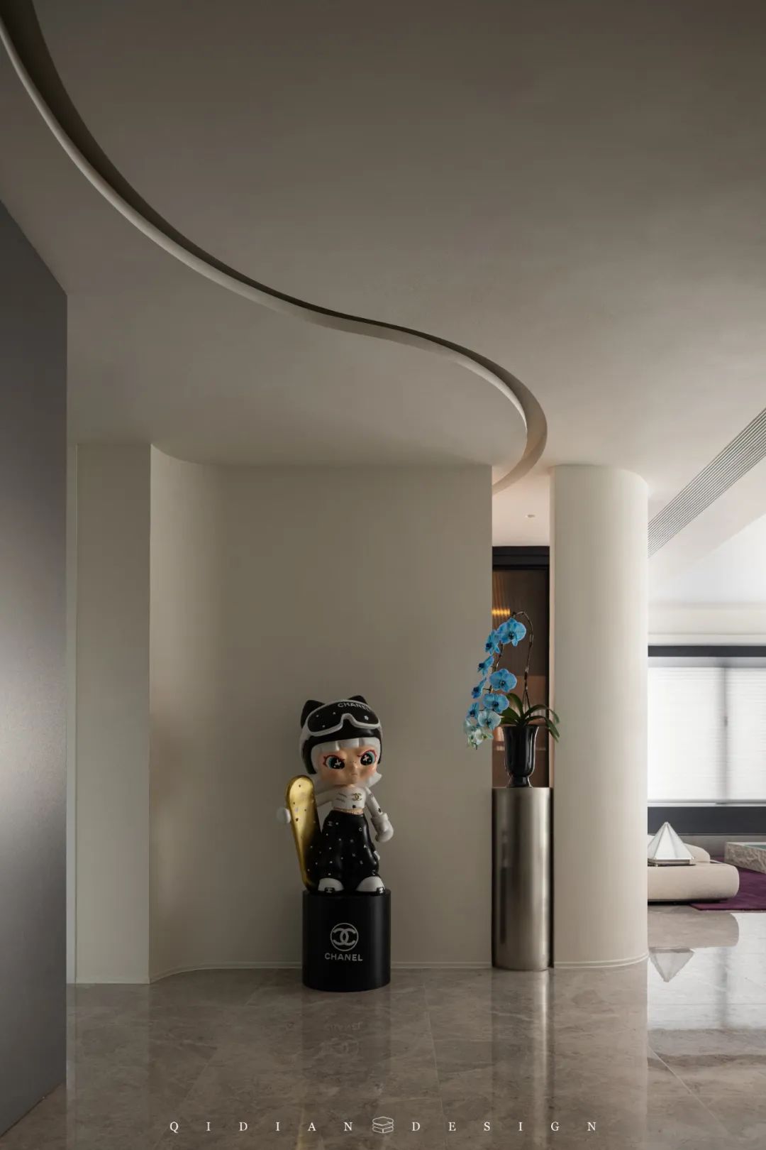 QD·DESIGN实景案例·凯德九章 · 167㎡精装改造丨奇点上宅-3