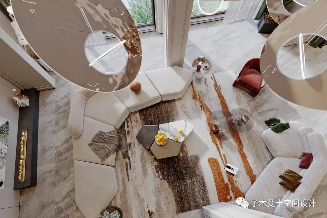 抚顺万科法式浪漫空间丨中国抚顺丨子木殳十空间设计-18