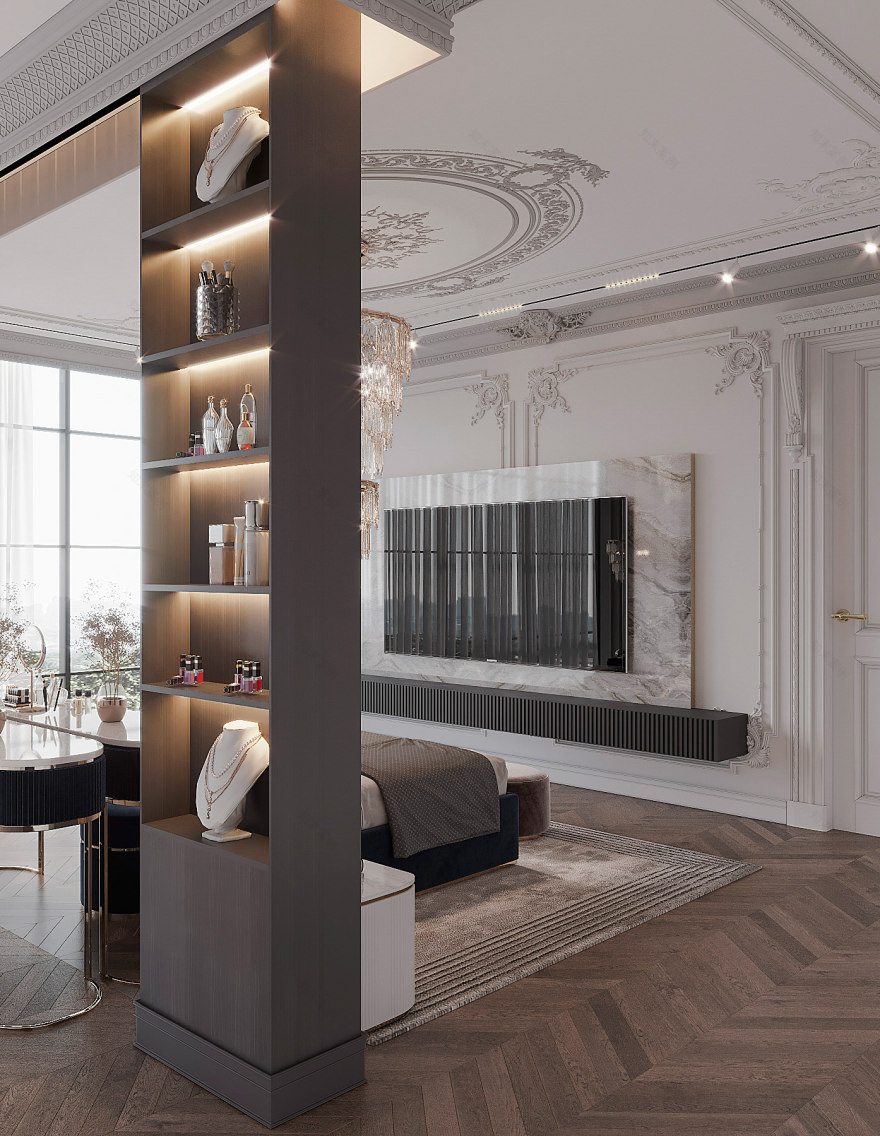 豪华卧室丨Mohammed Yossef-13