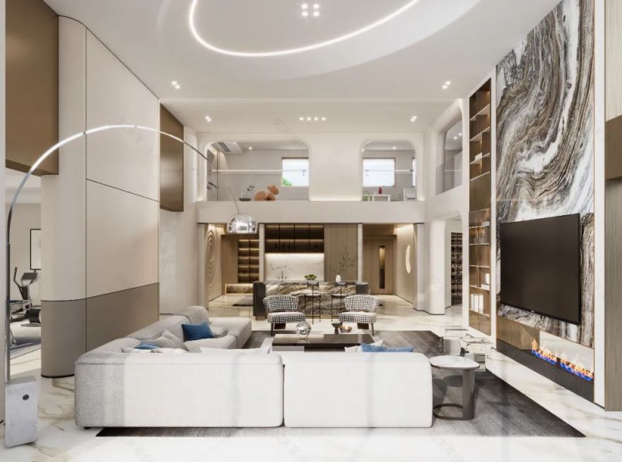 折衷主义的优雅住宅 · 金华市私人住宅设计丨中国金华丨OTL 本体建筑空间设计-13