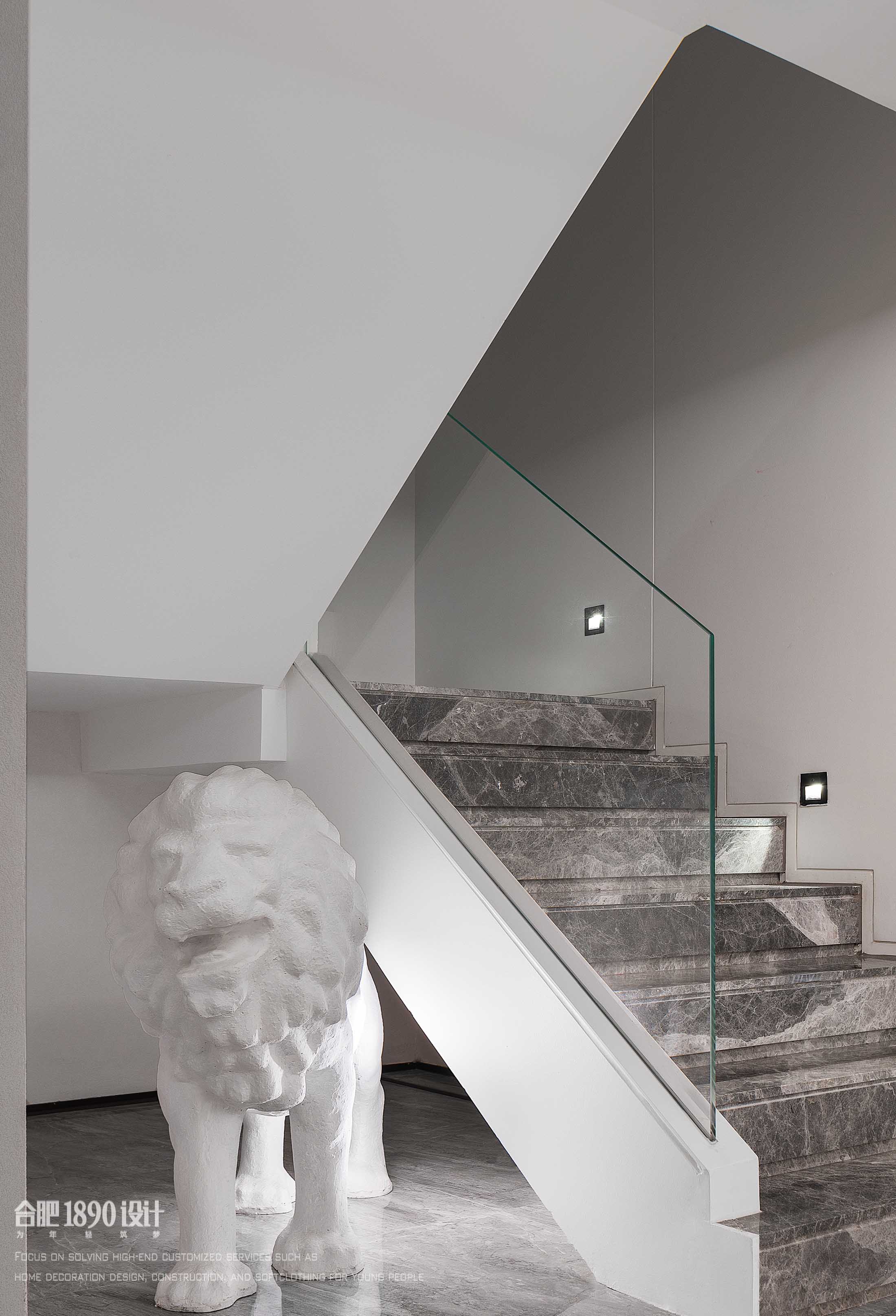 线条与块面 · 合肥西山林语低复设计丨中国合肥丨1890 设计-45