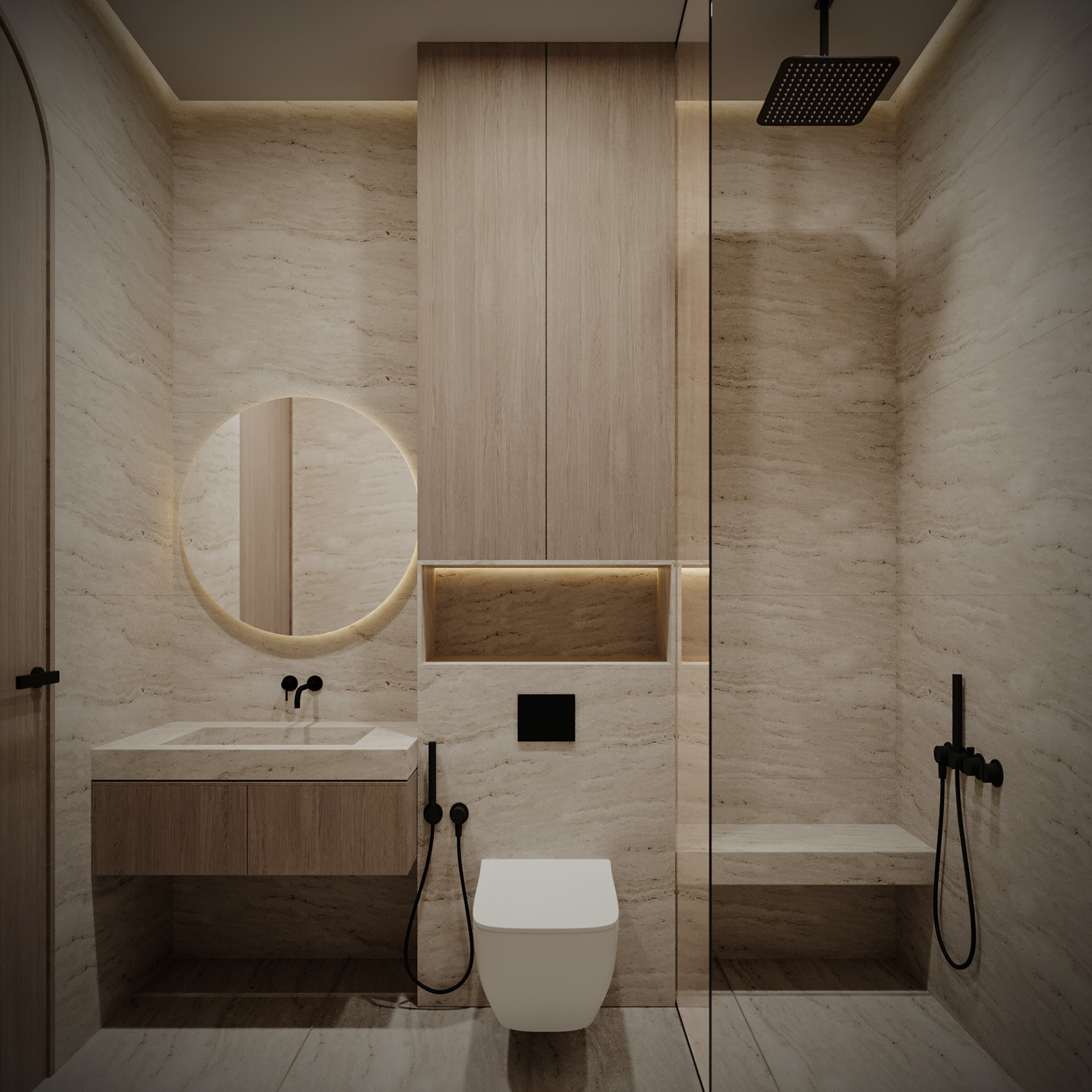 现代有机美容院丨沙特阿拉伯塔布克丨RAWABI DESIGN-39