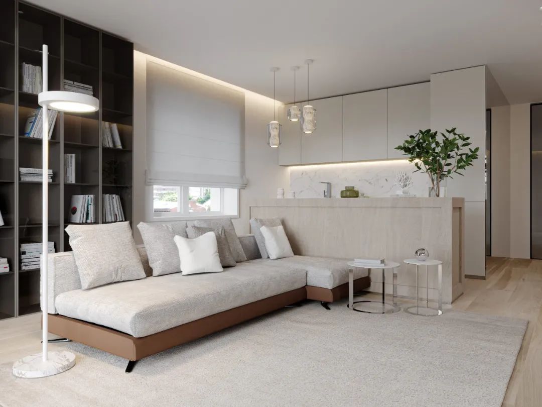 德国极简高雅公寓设计丨Alexey Golub-33