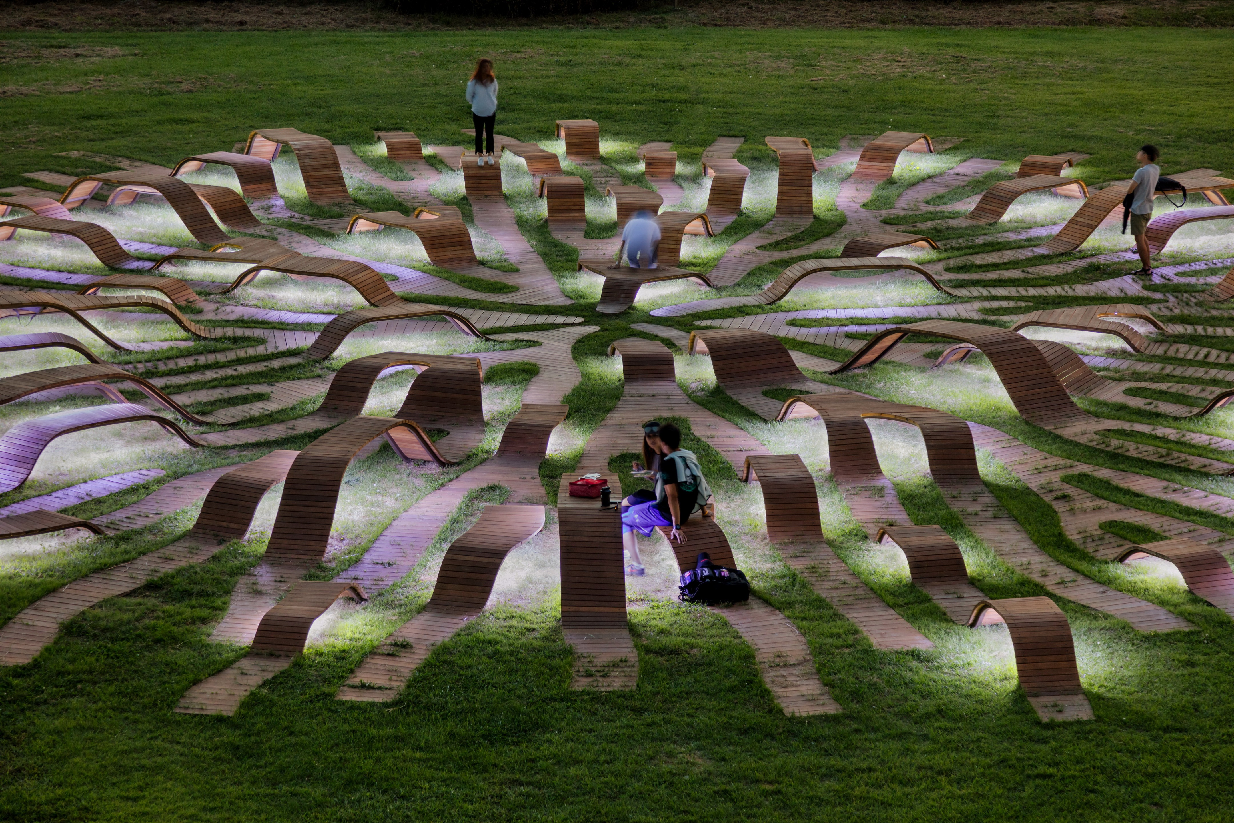 首尔汉江艺术公园“Root Bench”丨韩国首尔丨Yong Ju Lee Architecture-27