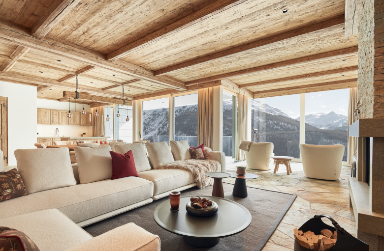 Chesa Mezdi 公寓丨瑞士丨BURKARD DESIGN GMBH-0