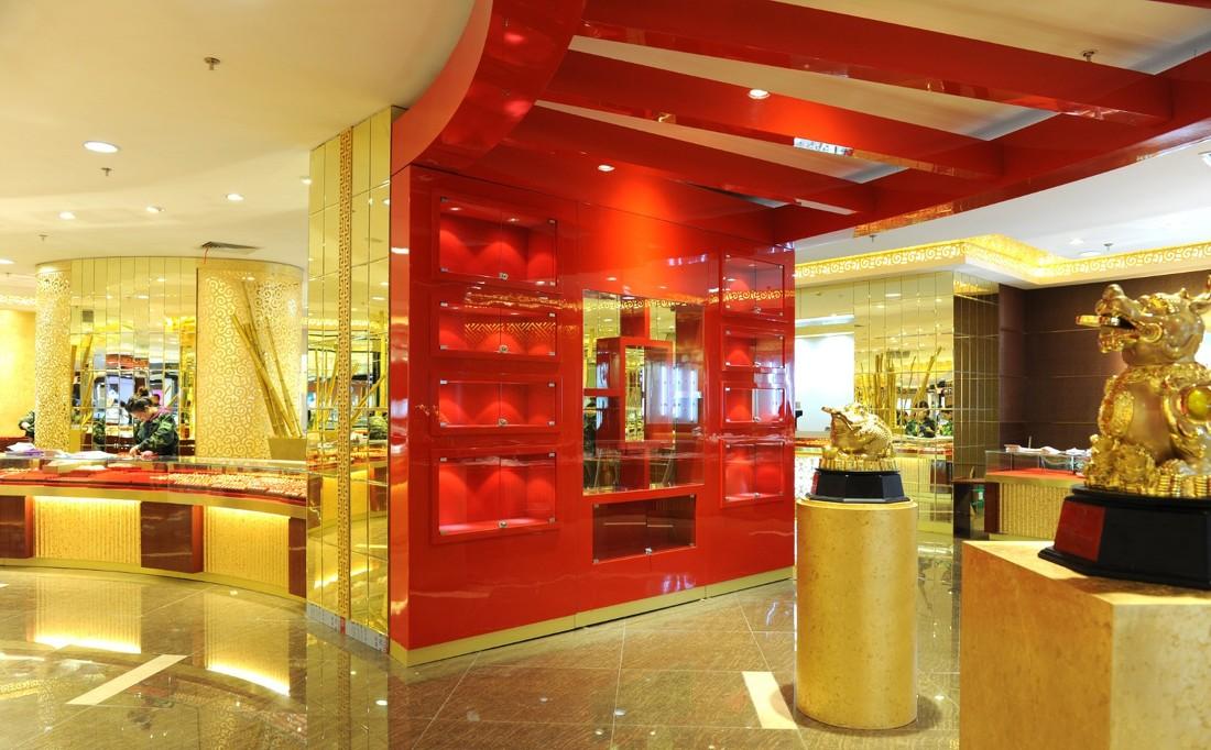 
添美设计·兴隆珠宝店 金店 420平 -4