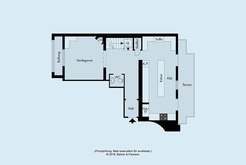 斯德哥尔摩两层公寓，白色调顶层卧室打造宁静空间-23