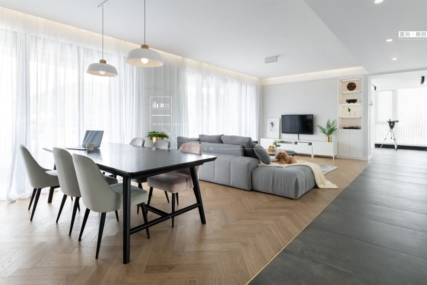 北欧风"掬月半山"家居,极简美学中的温馨与闲适-16