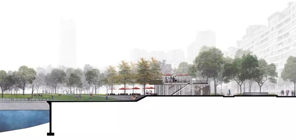 黄浦江东岸开放空间贯通设计，上海 / HASSELL-29