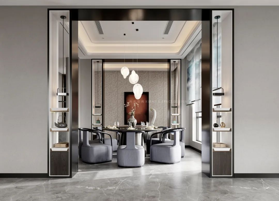 杭州共生别墅,禅意与现代共融-23