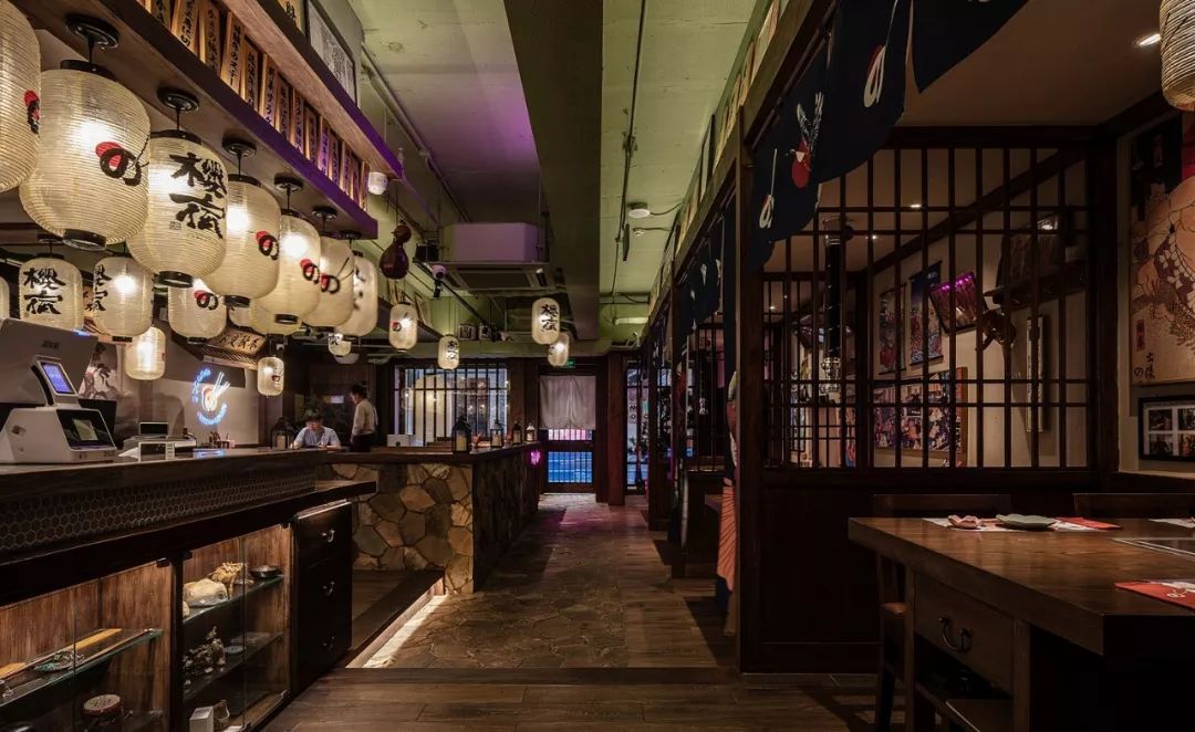 樱宿烧肉 | 北京 200㎡日式餐厅设计,打造居酒屋风格美食空间-34