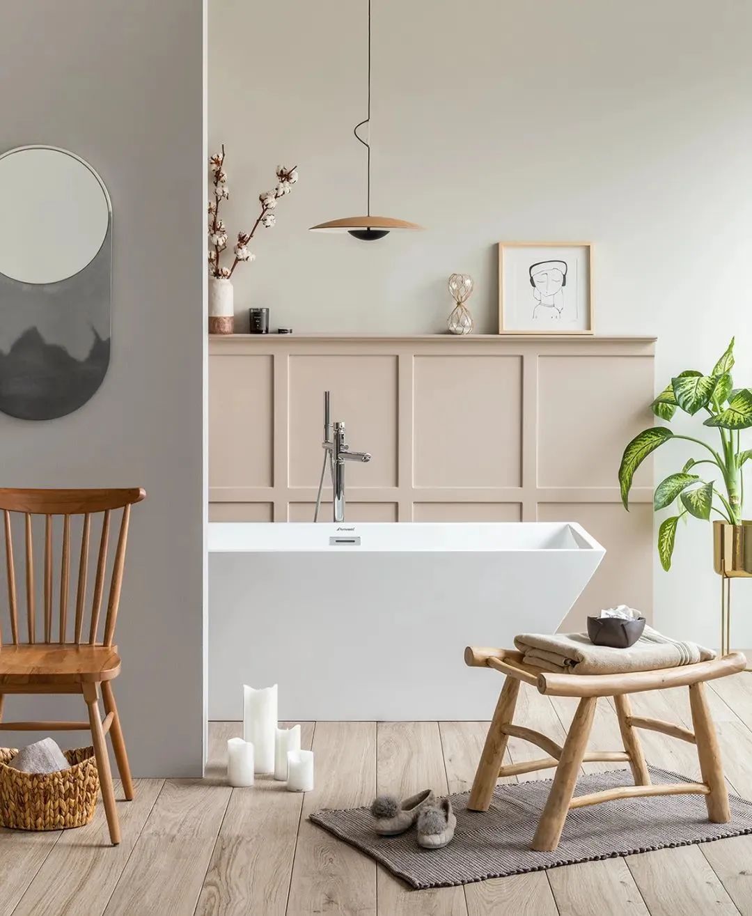 返璞优雅,美式家具与自然元素的完美融合-31