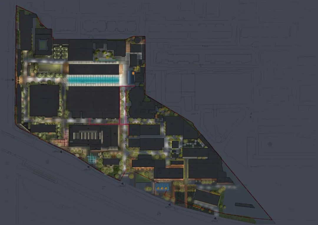 龙徽1910文化创意产业园夜景照明设计丨中国北京丨栋梁国际照明设计(北京)中心有限公司-6