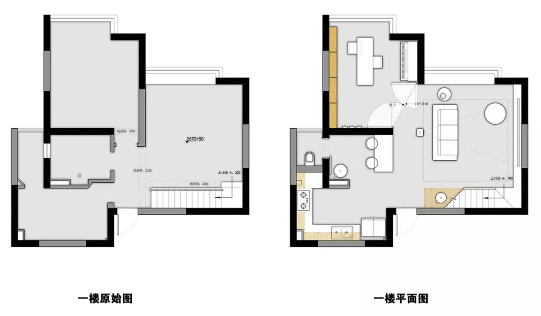 极简黑白灰，小户型 LOFT 变大 house-12