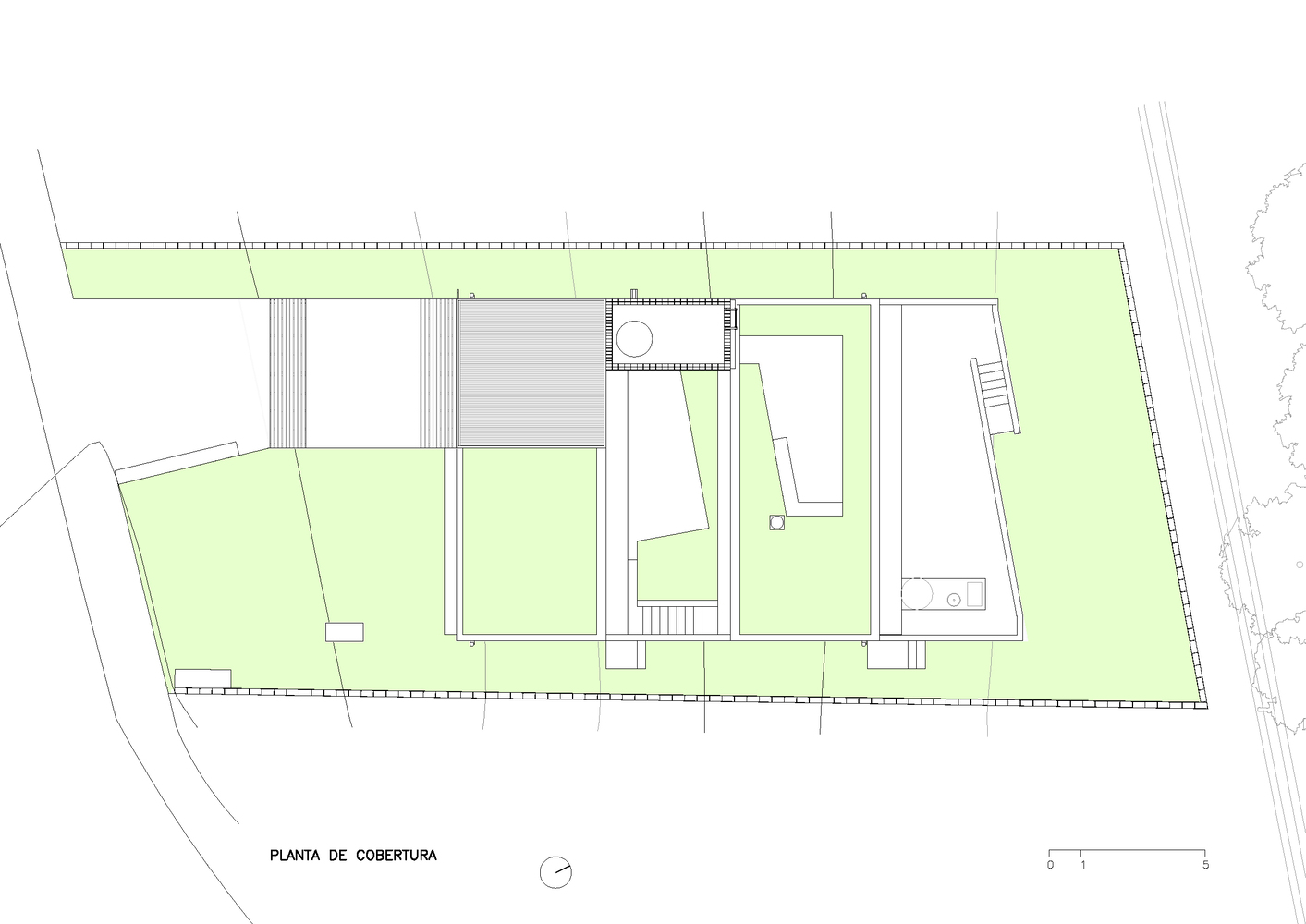 巴西 Centro Arquitetura APF House,融入自然的别墅设计-47