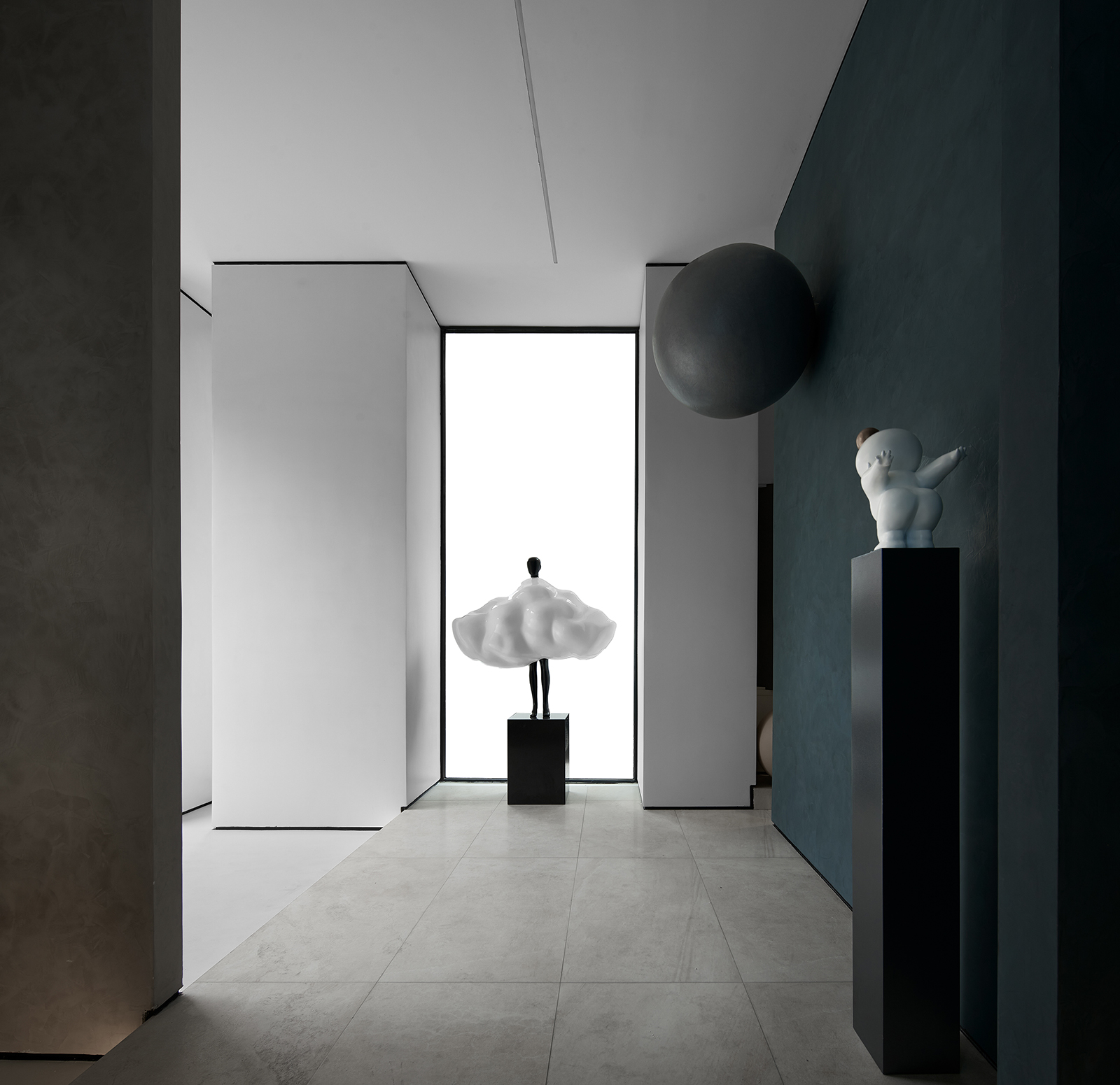 进口艺术涂料展厅丨中国杭州丨杭州黎水仁佳设计公司-5