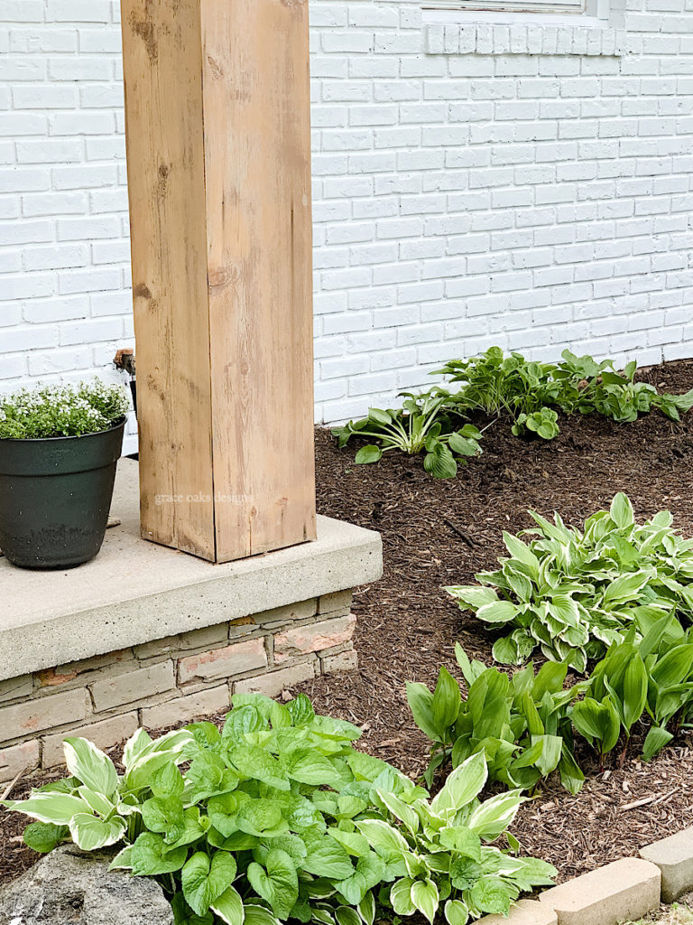 EXTERIOR REFRESH - WOOD SHUTTERS & PORCH COLUMNS | ORC WEEK 6 - Grace Oaks Designs-12