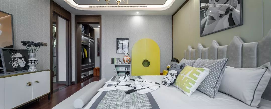 长沙湘潭新城璟隽别墅样板房 | 低调轻奢的大都会风格-43