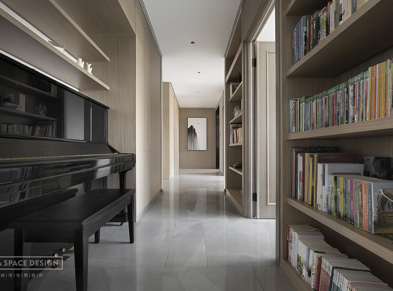 《至简至素，自然和谐共生》新天鹅堡二期270㎡，新中式风格-8