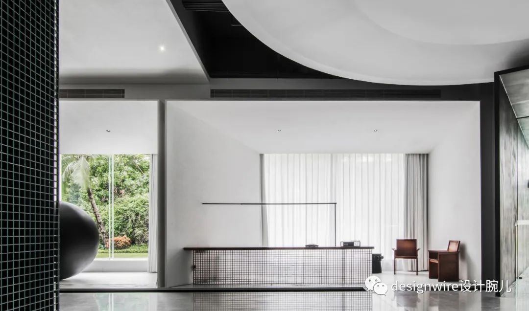 孟也新作 | “听”艺术馆，融创三亚新闻中心售楼处设计-13