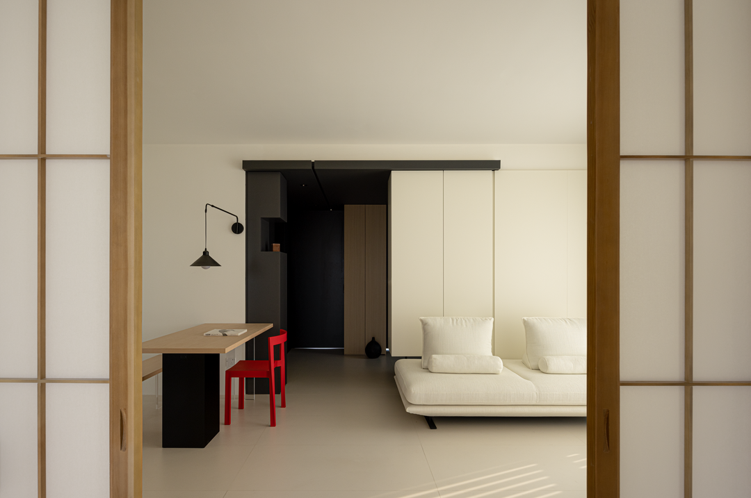 日式极简,都市的宁静生活丨本空设计-16