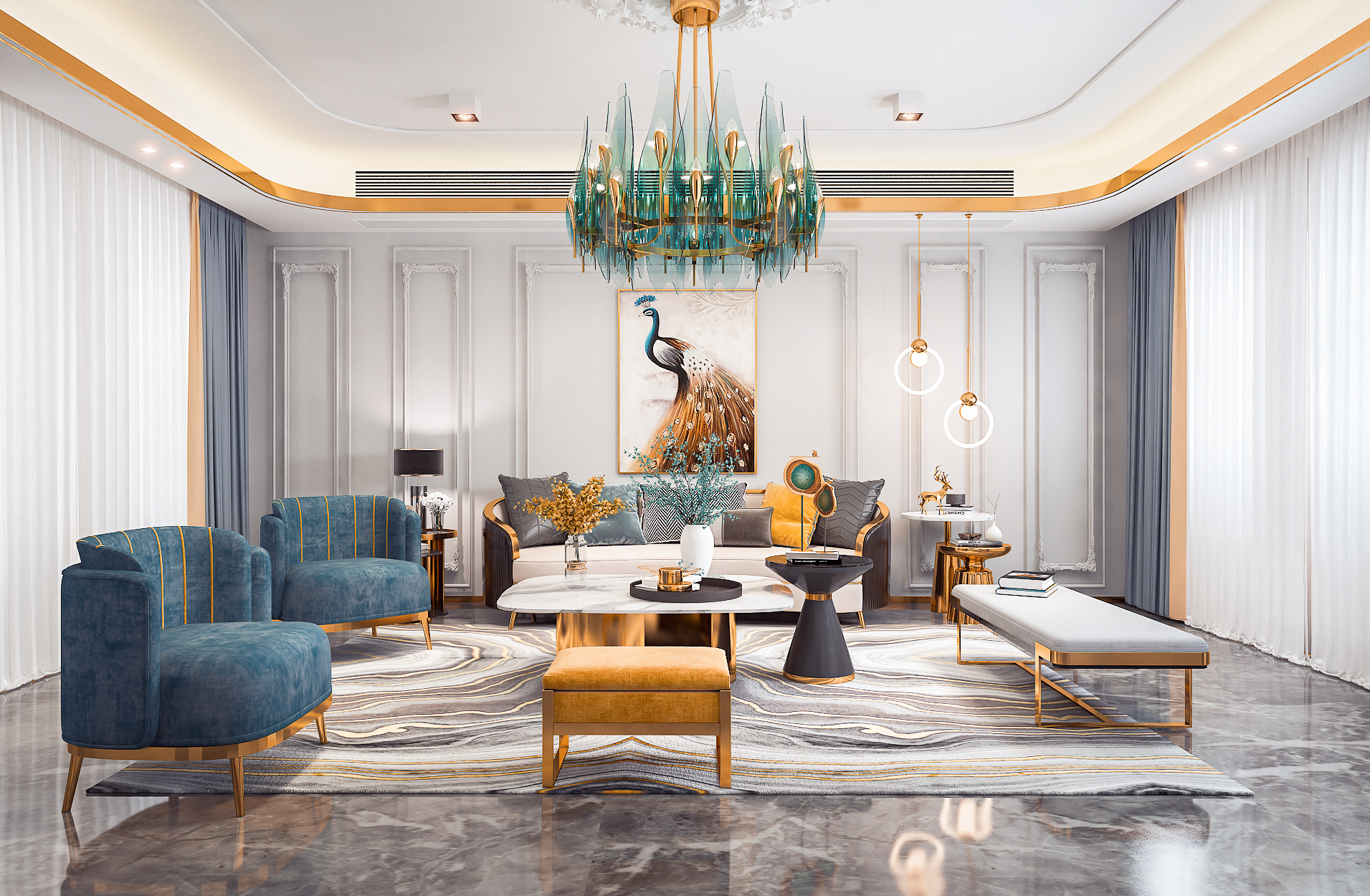 2020 冰火交融设计风——打造极致对比空间-4