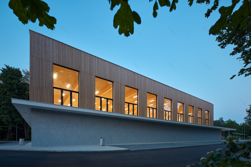 科林市被动式标准新体育馆丨捷克-40