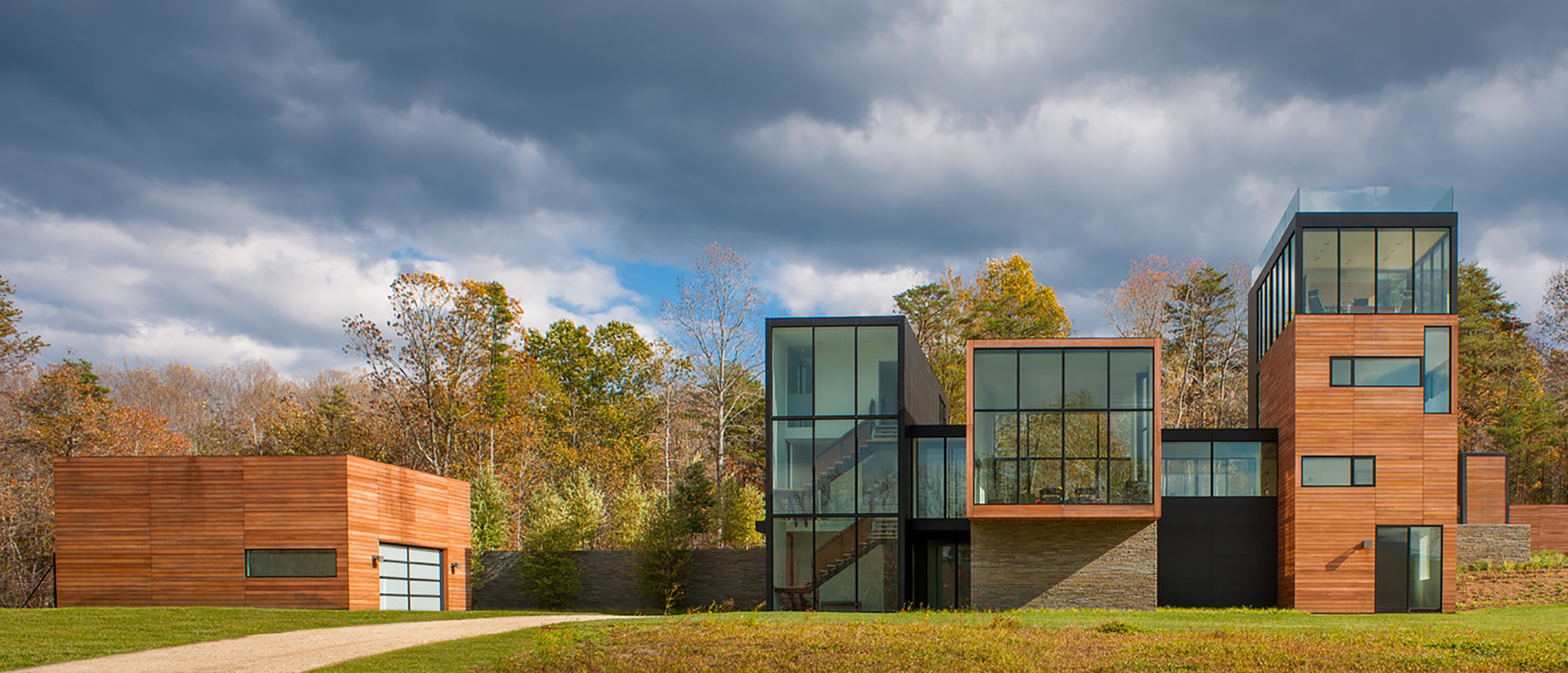 弗吉尼亚州宁静山间住宅丨Robert M. Gurney Architect-19