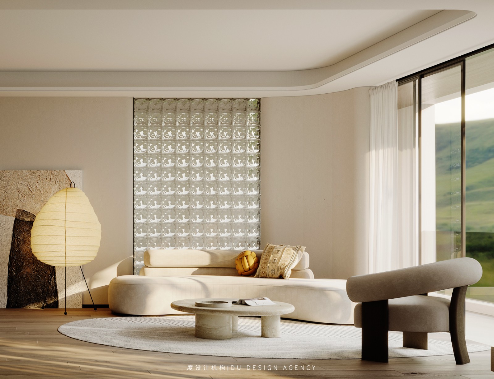 现代简约客厅设计案例-3