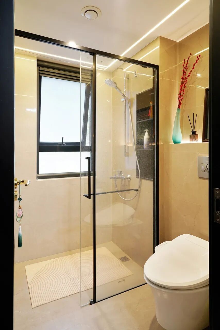 112㎡混搭风：美式与中式的完美邂逅，14万装出奢华与实用-54