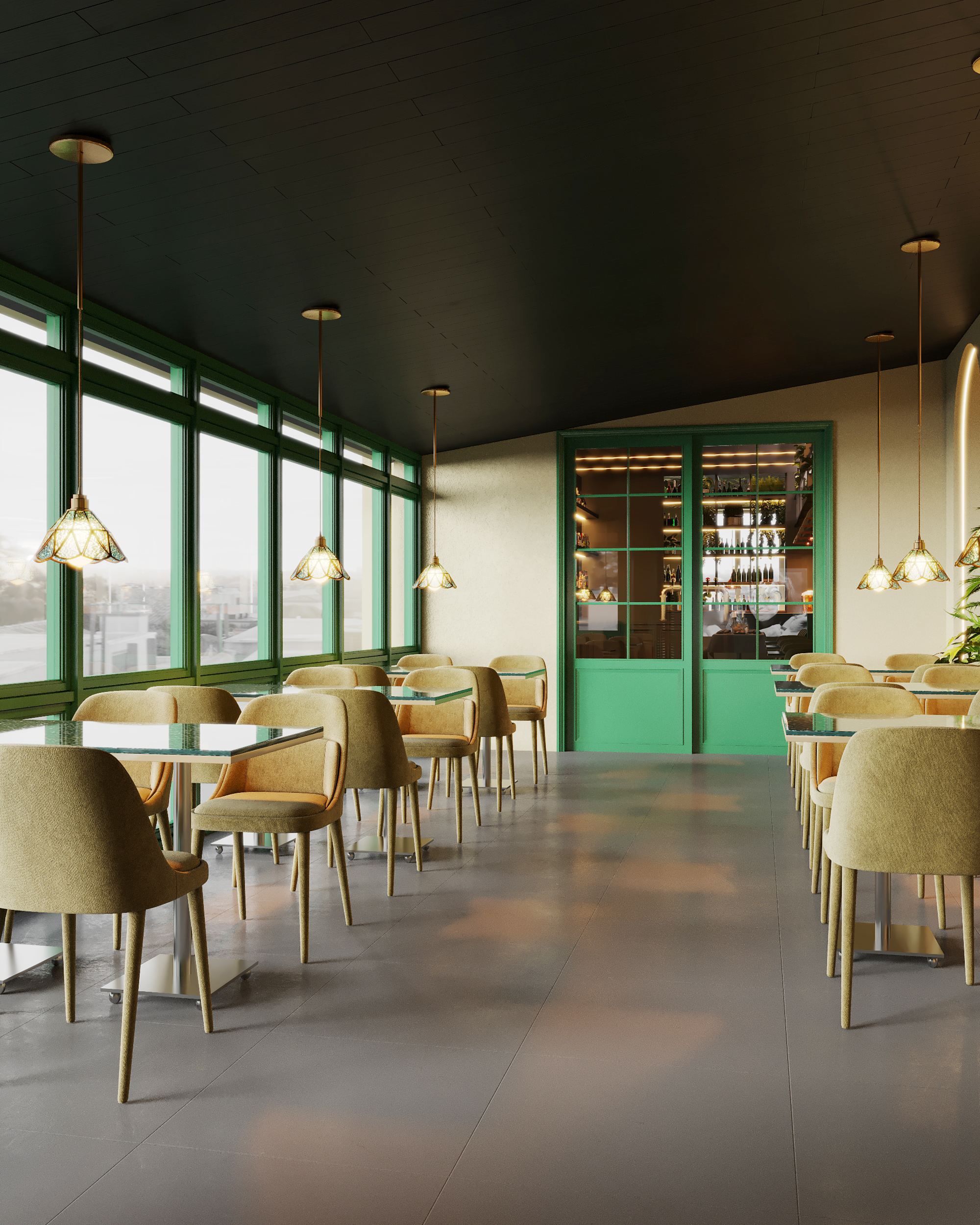 丹麦清吧餐厅项目设计表现-2