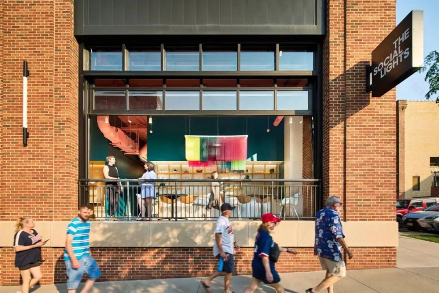 社交媒体The Social Lights办公室丨美国丨Studio BV-7