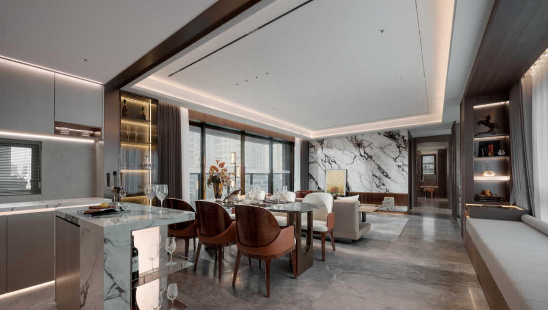 深圳鸿荣源珈誉府玖玺样板间丨中国深圳丨太谷形上（Taigorge Design）-9