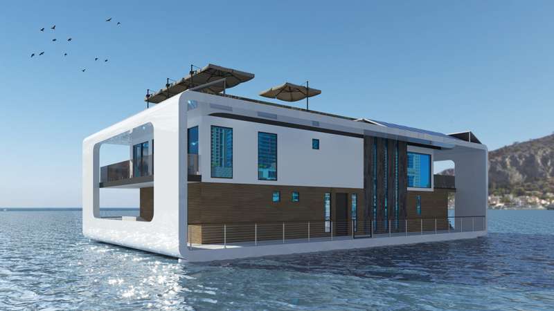 Floating Villa at Sea Palace in Dubai - Design by 4SPACE-3