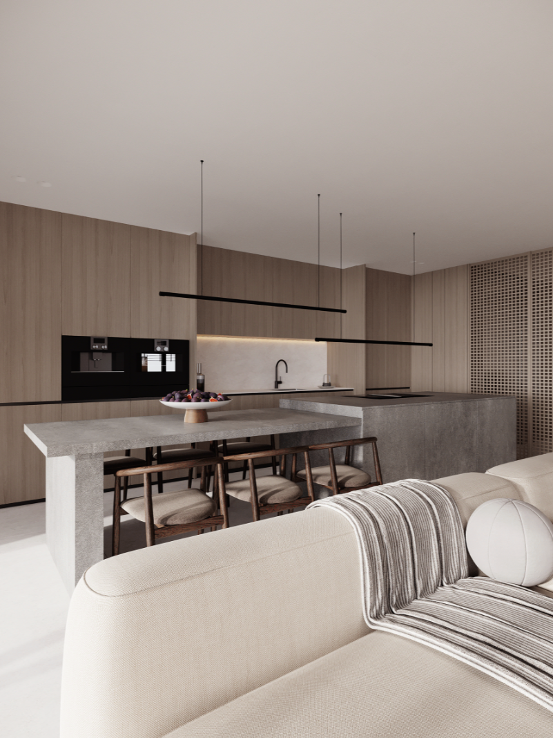 240平现代极简客餐厅-8